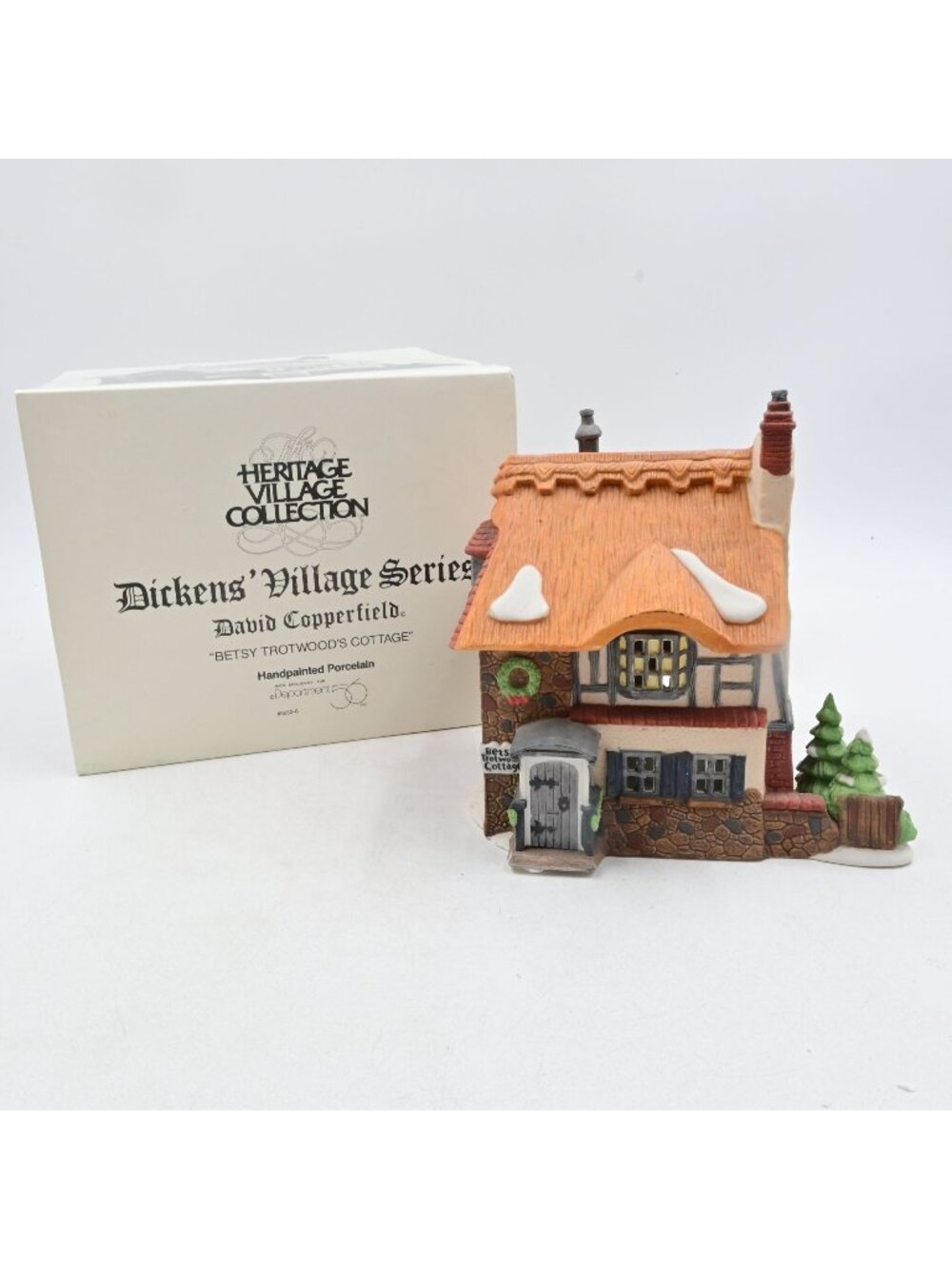 Department 56 Dickens Village Betsy Trotwood's Cottage David Copperfield Boxed